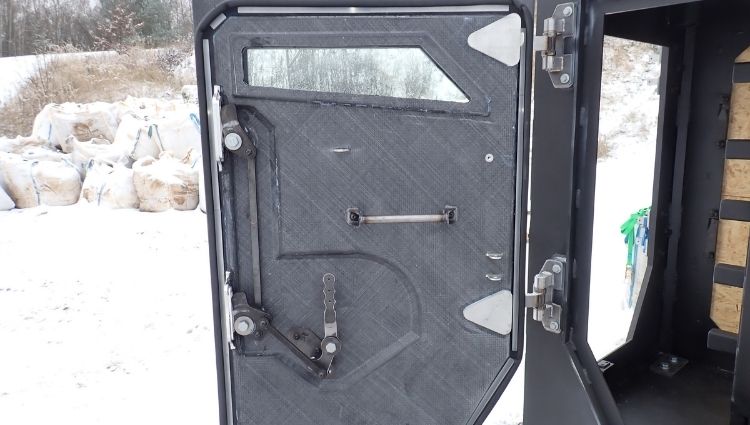 composite armoured door